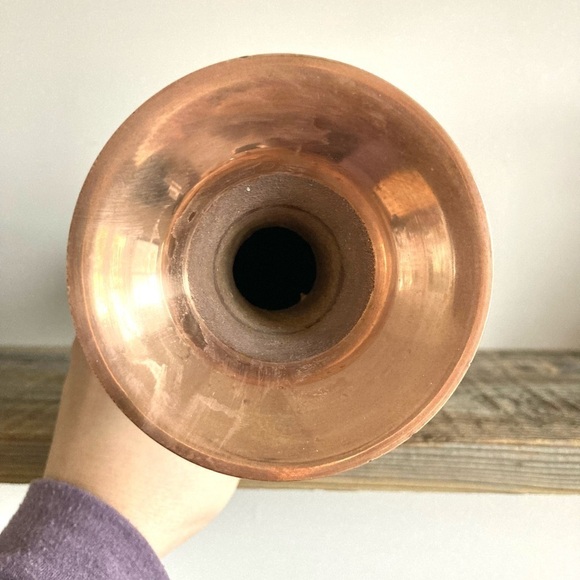 Brass vase - Picture 5 of 5